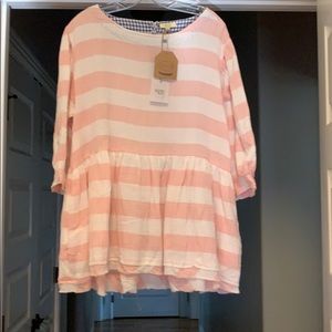 Pink and White Tunic - with tags